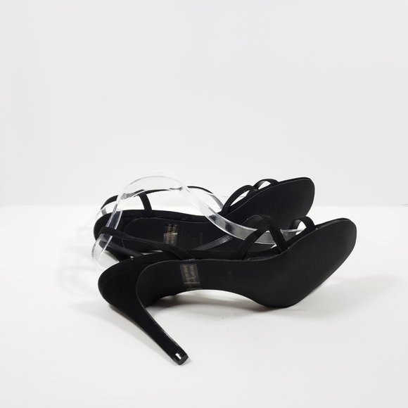 BP Hayzel Strappy Suede Sandal - Black 8.5M - Picture 3 of 4